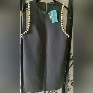 English Factory black dress (New)